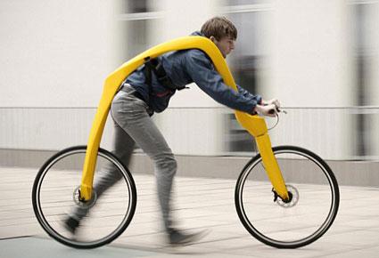 دراجة فلينستونز الهوائية من دون سرج أو دواسات